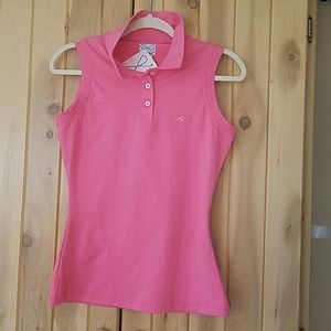 Brand new Sydney Elizabeth sleeveless polo top.